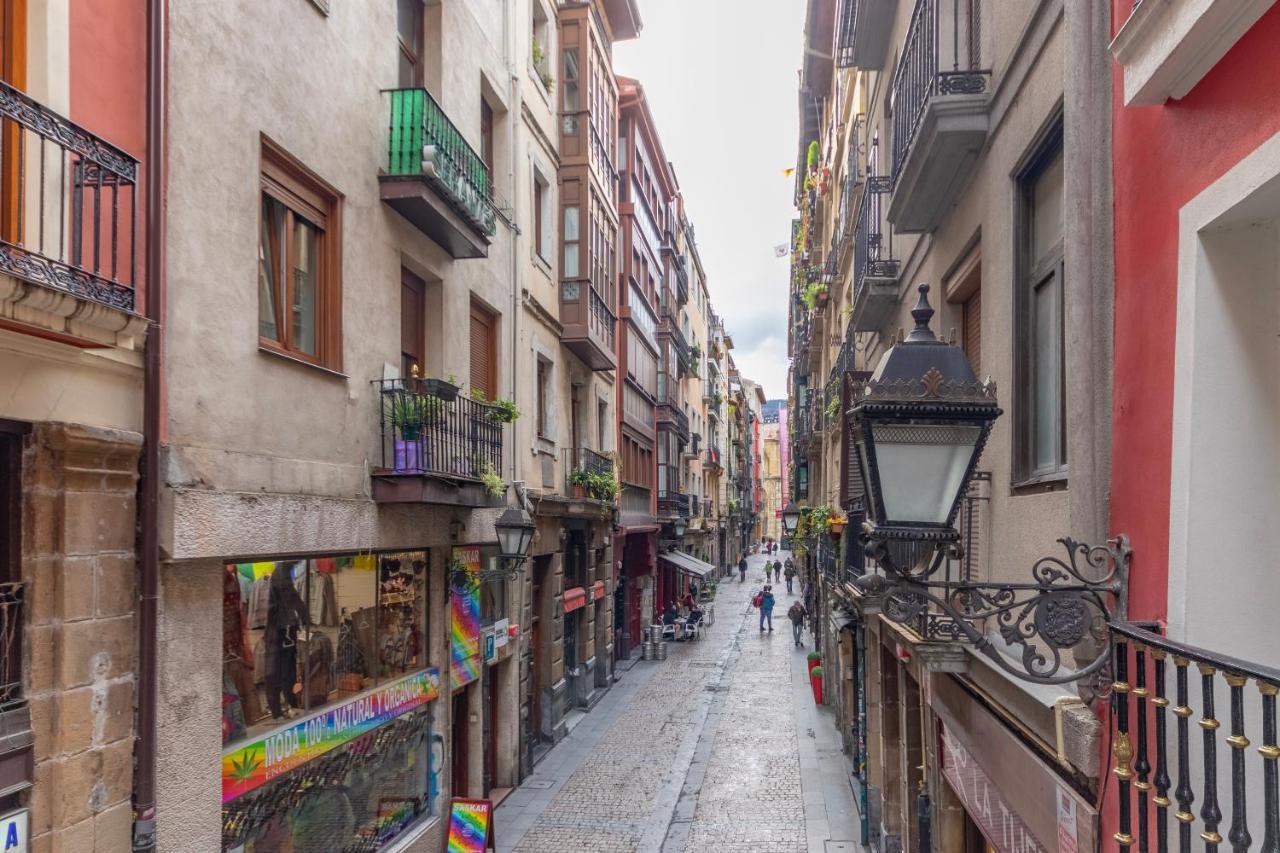 Precioso Apartamento Con Entrada Autonoma En El Casco Viejo Bilbao Kültér fotó